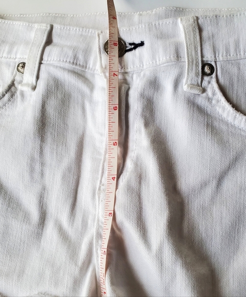 Rag & Bone Raw Hemmed/Cut Off  White Shorts sz 26 - Picture 4 of 4